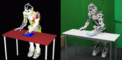 小次郎の姿勢（関節角度）と各筋の状態（長さなど）の関係を計算するためのシミュレーションソフトウェア